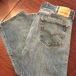 Men’s Levi’s 501 Denim Button Fly Jeans 40x30